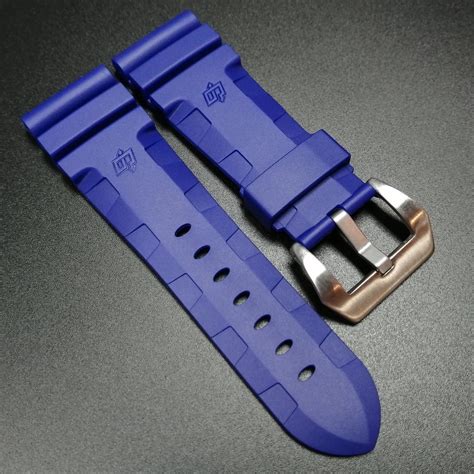 panerai blue watch strap|where to buy Panerai straps.